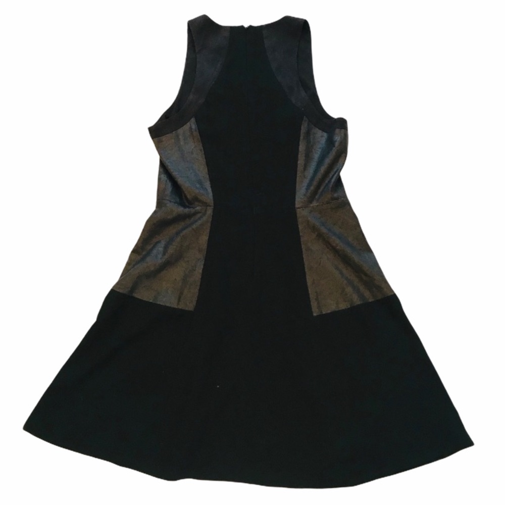 Cece**Black Leather Side Panel Dress**US 4-6 - Picture 5 of 6